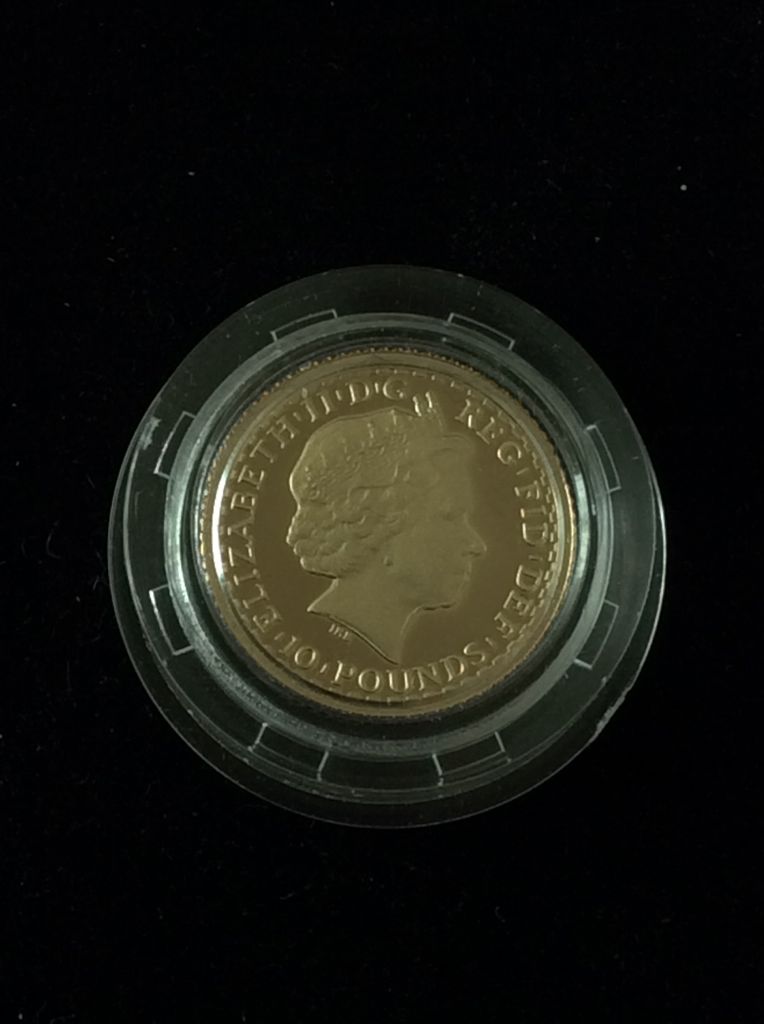 Britannia £10 Gold Proof - 1/10th Ounce  coin collectible - Main Image 2