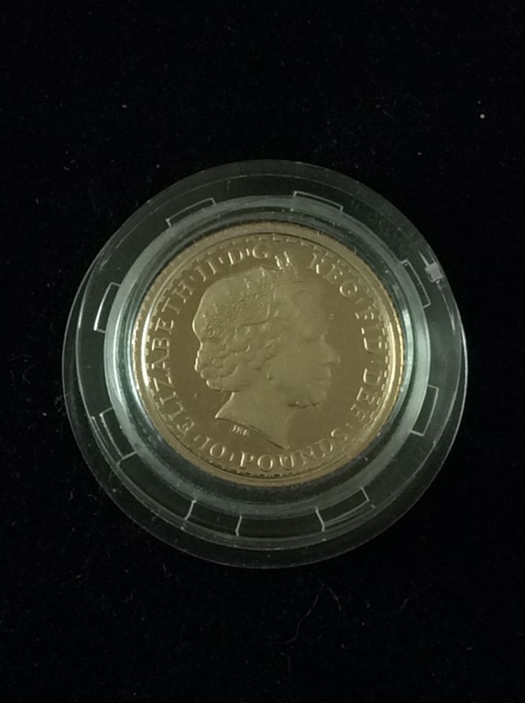 Britannia £10 Gold Proof - 1/10th Ounce  coin collectible - Main Image 2