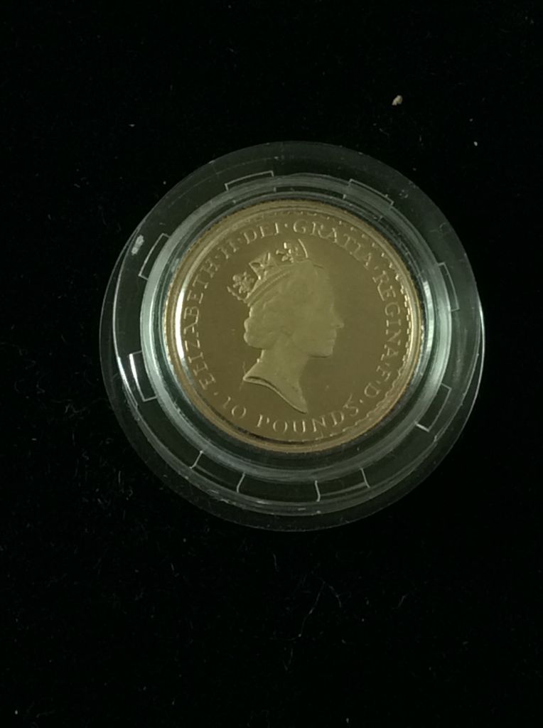 Britannia £10 Gold Proof - 1/10th Ounce  coin collectible - Main Image 2