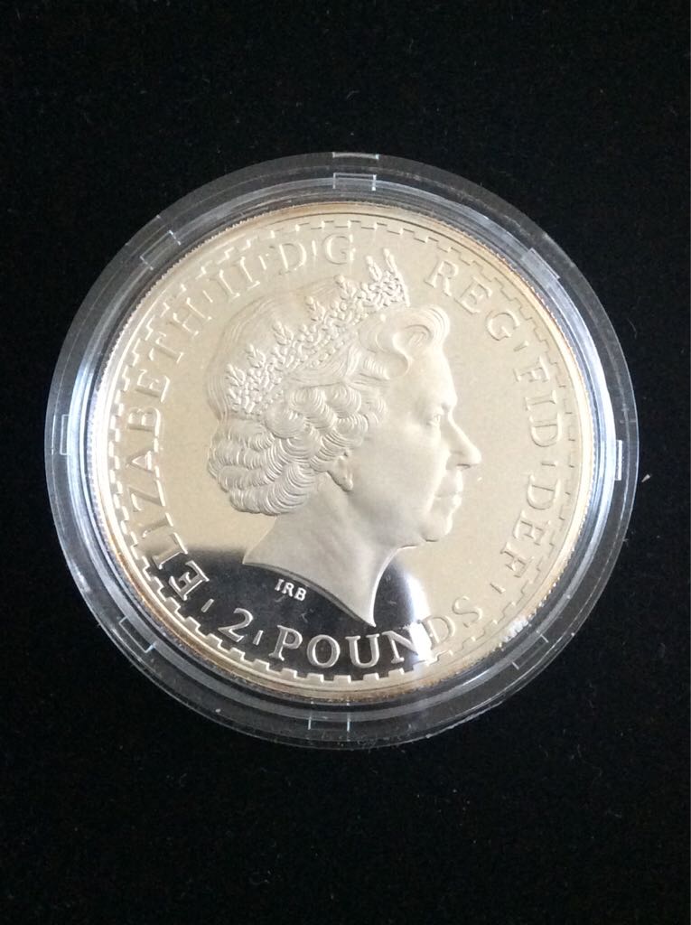 Britannia £2 Proof 1 Ounce  coin collectible - Main Image 2