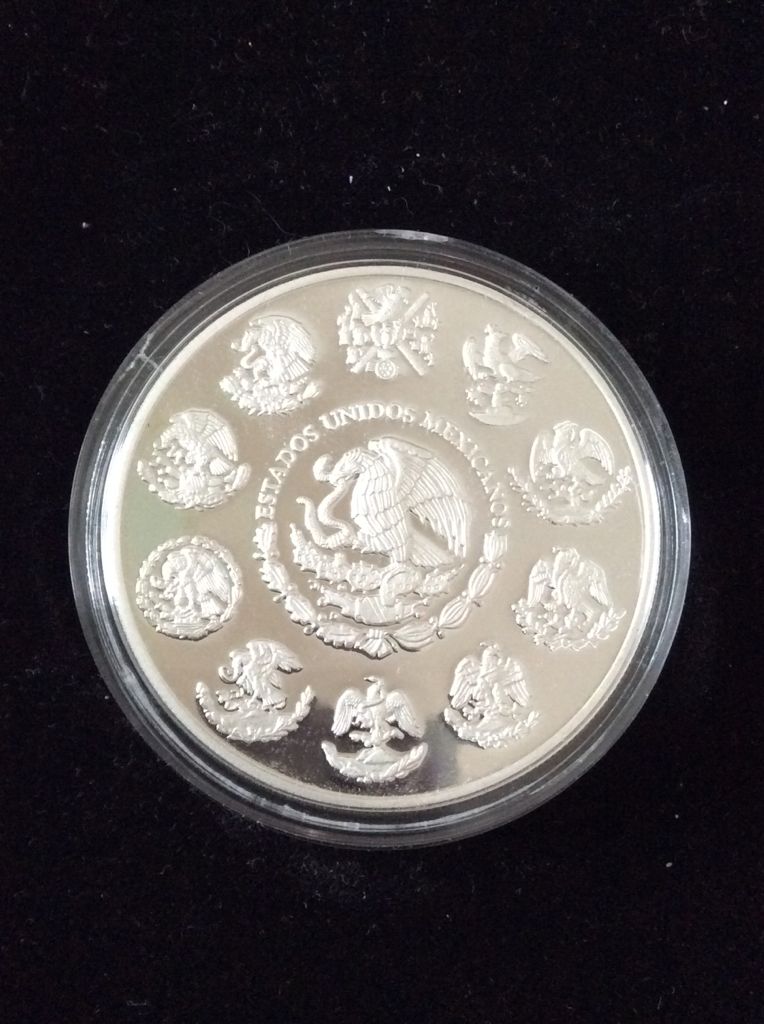 Mexican Libertad Silver Proof - 2 Ounce  coin collectible - Main Image 2