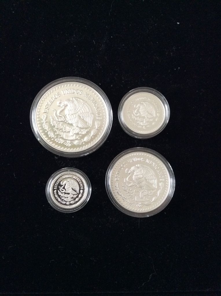 Mexican Libertad Silver Proof - 1/20 To 1/2 Set  coin collectible - Main Image 2