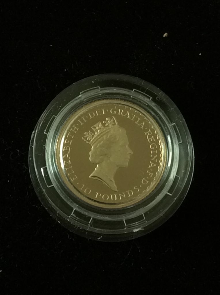 Britannia £10 Gold Proof - 1/10th Ounce  coin collectible - Main Image 2