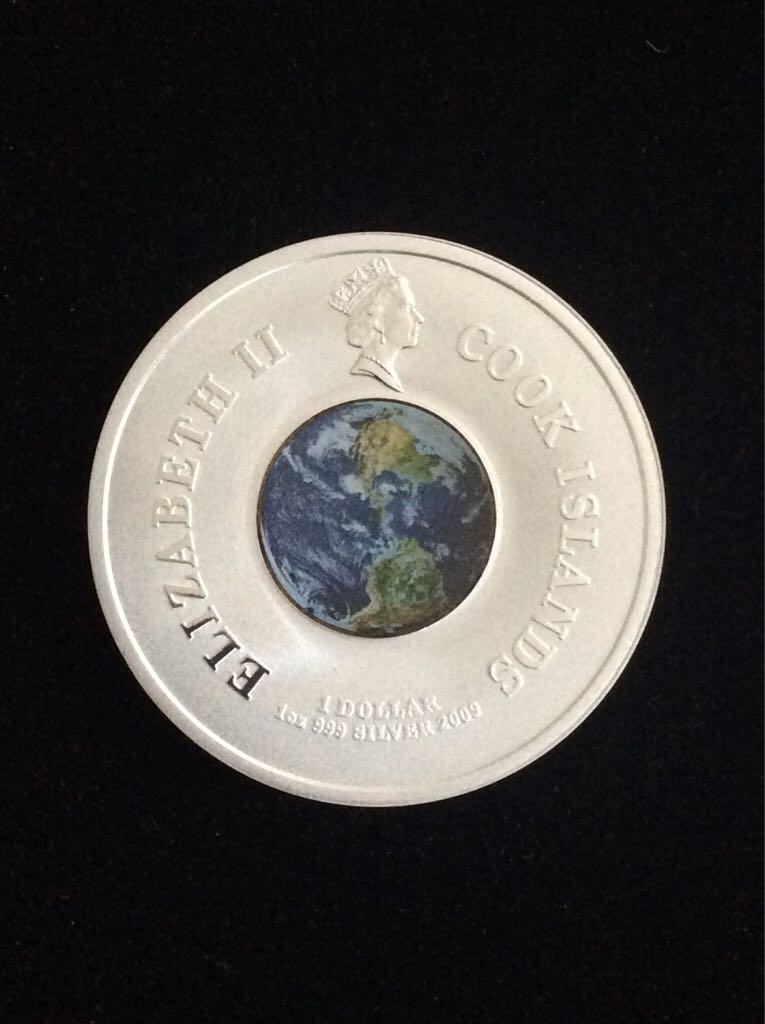Cook Islands $1 ’Orbital’ Coin - First Space Walk 1965  coin collectible - Main Image 2