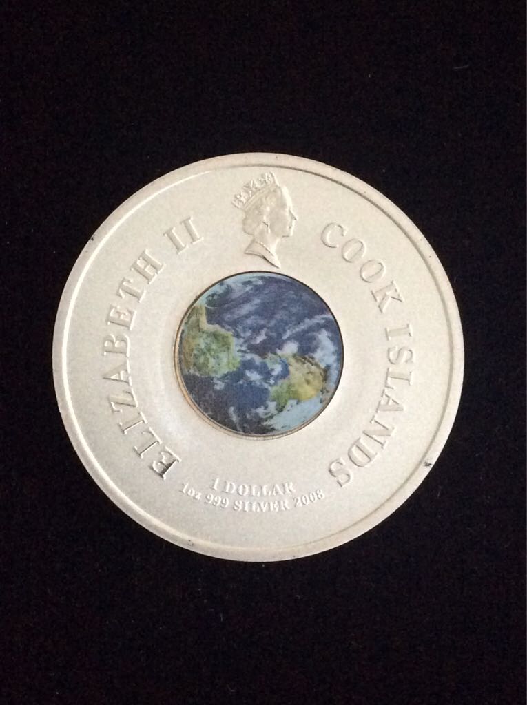 Cook Islands $1 ’Orbital’ Coin - First Man In Space Yuri Gagarin  coin collectible - Main Image 2