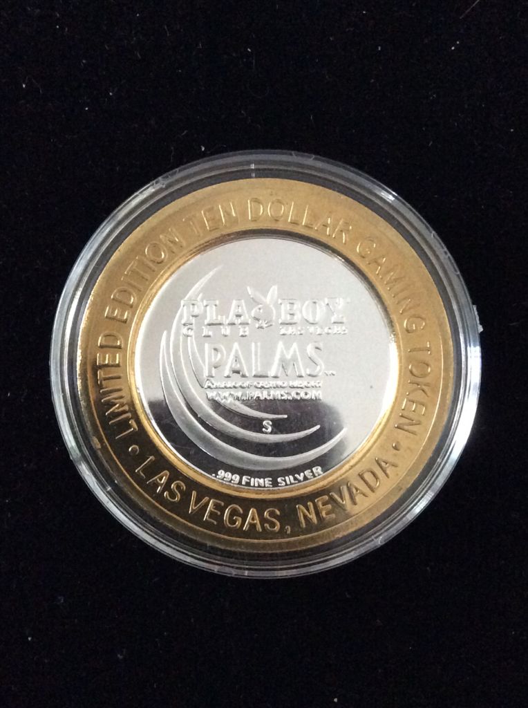 PMOY 2003 $10 Palms Casino Resort Gaming Token  coin collectible - Main Image 2