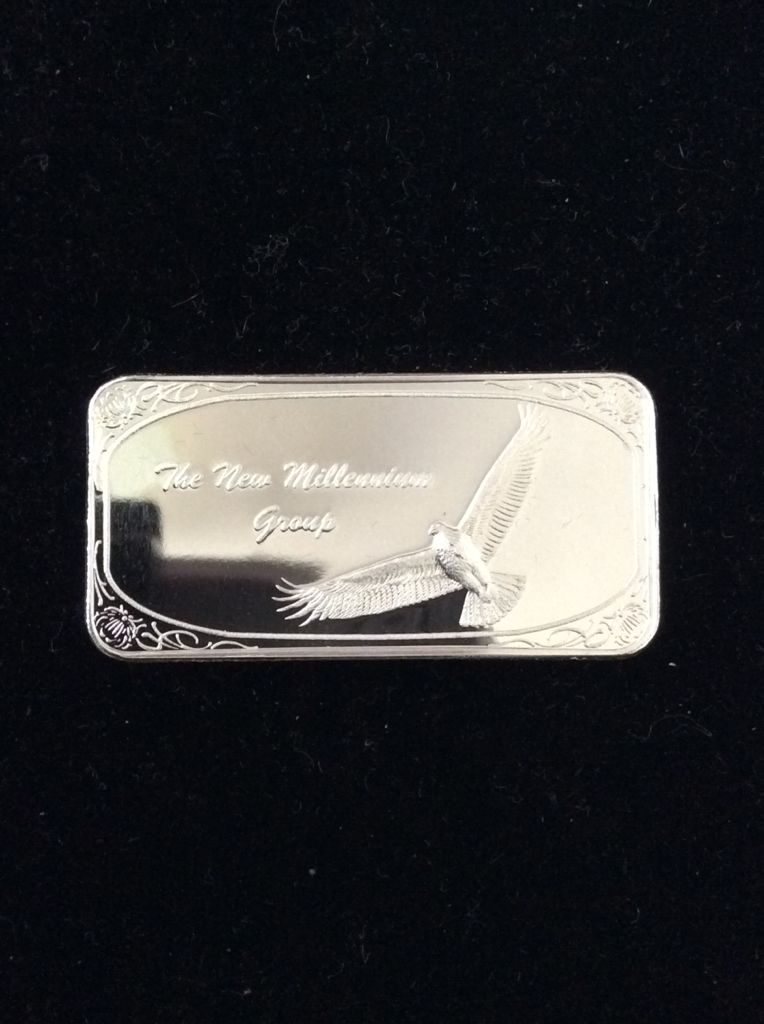 New Millenium Group Silver One Ounce Bar (No.2), The  coin collectible - Main Image 2