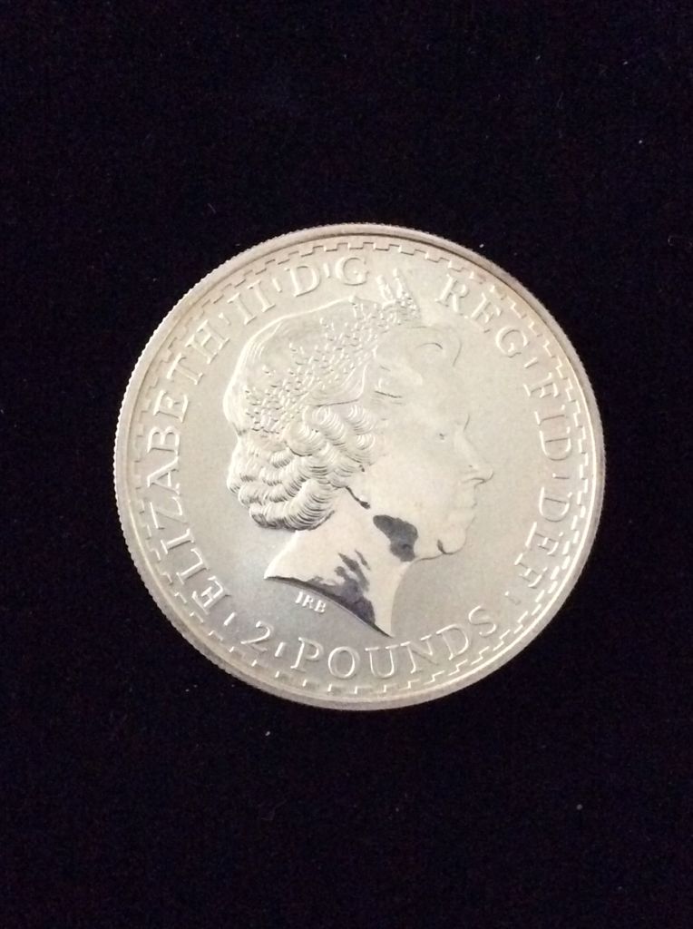 Britannia £2 Silver Bullion  coin collectible - Main Image 2