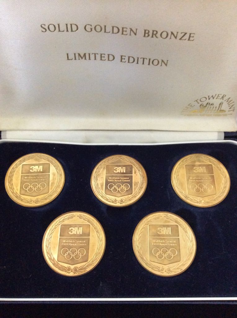 Calgary Olympics Commemorative Medal Set  coin collectible - Main Image 2