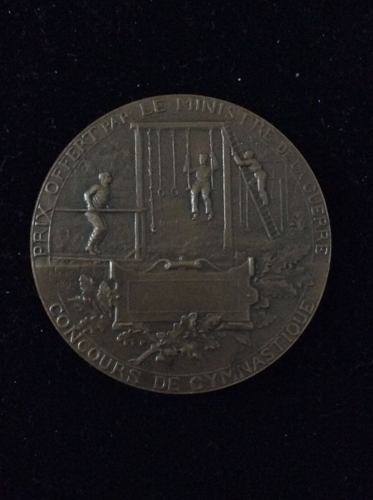 Marianne War Medal Gymnastics  coin collectible - Main Image 2