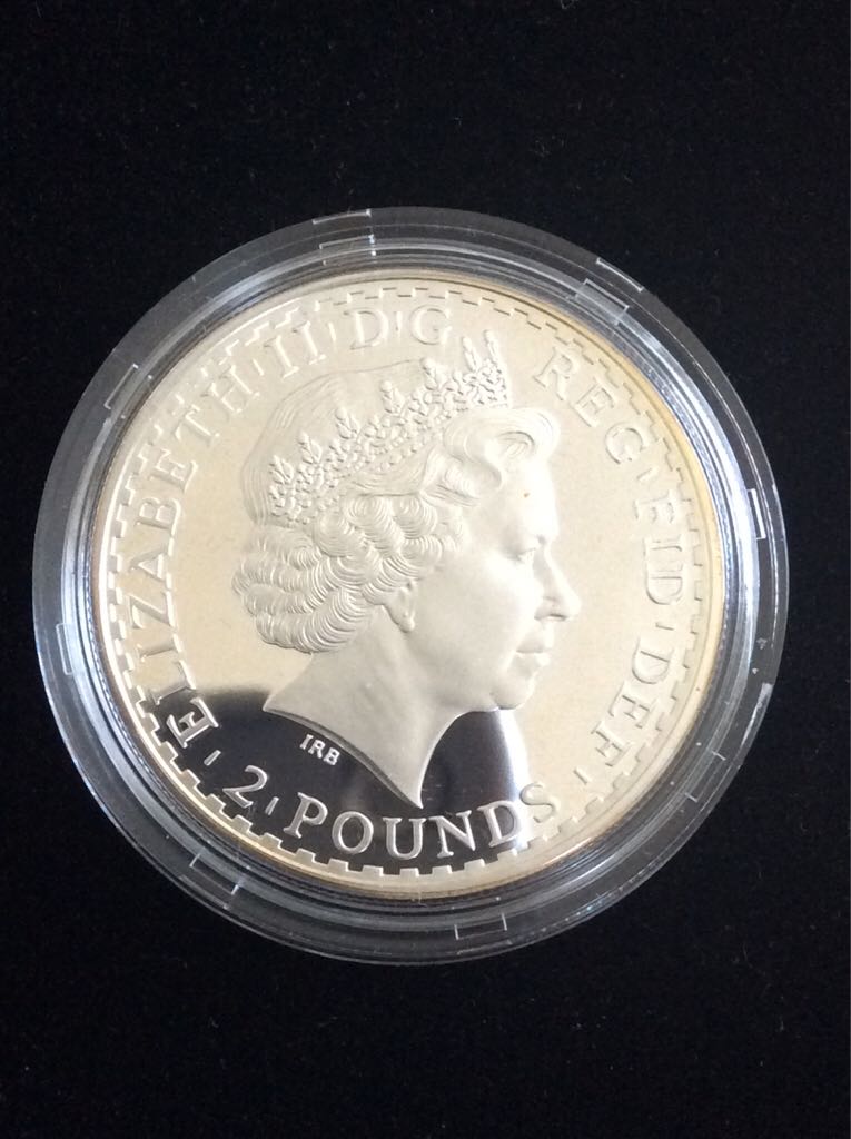 Britannia £2 Proof 1 Ounce  coin collectible - Main Image 2