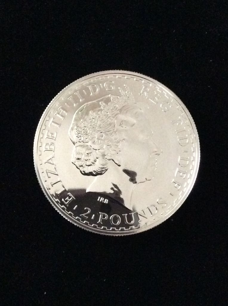 Britannia £2 Silver Bullion  coin collectible - Main Image 2