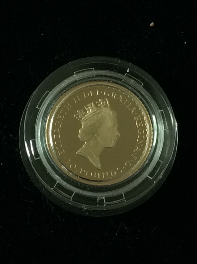 Britannia £10 Gold Proof - 1/10th Ounce  coin collectible - Main Image 2