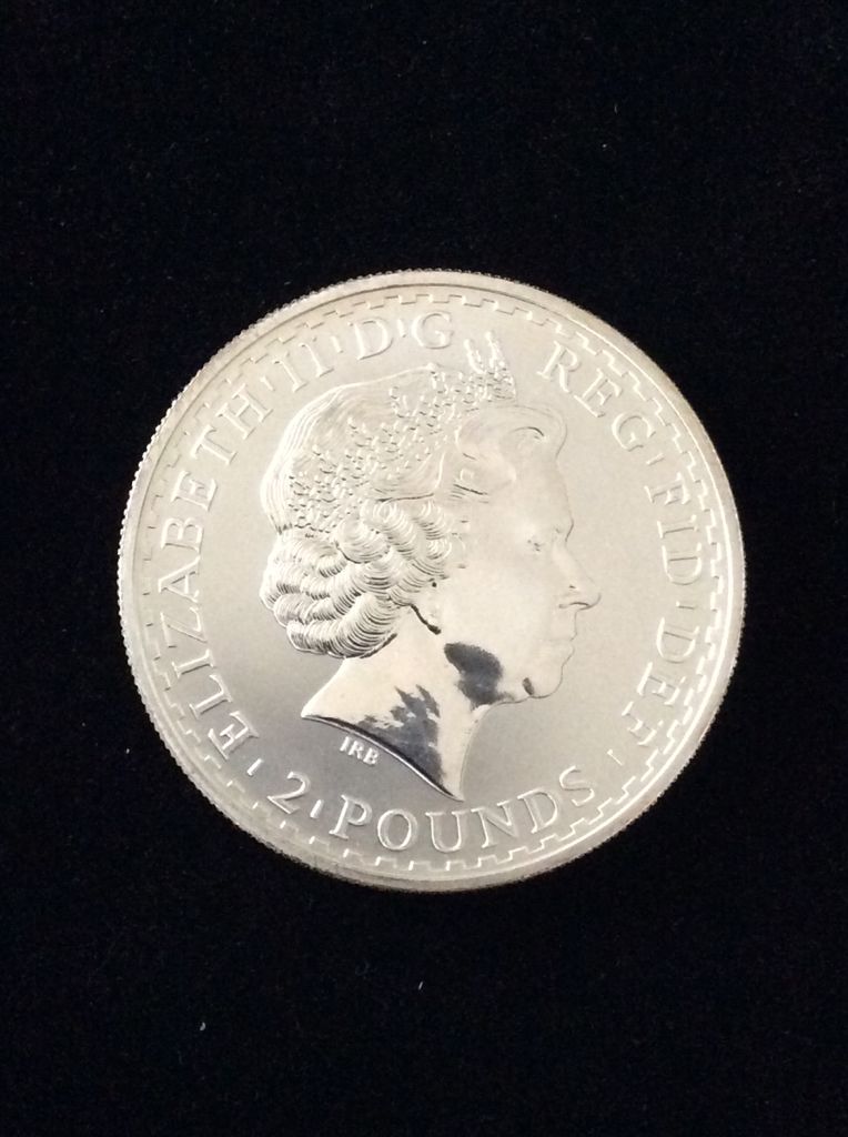 Britannia £2 Silver Bullion  coin collectible - Main Image 2