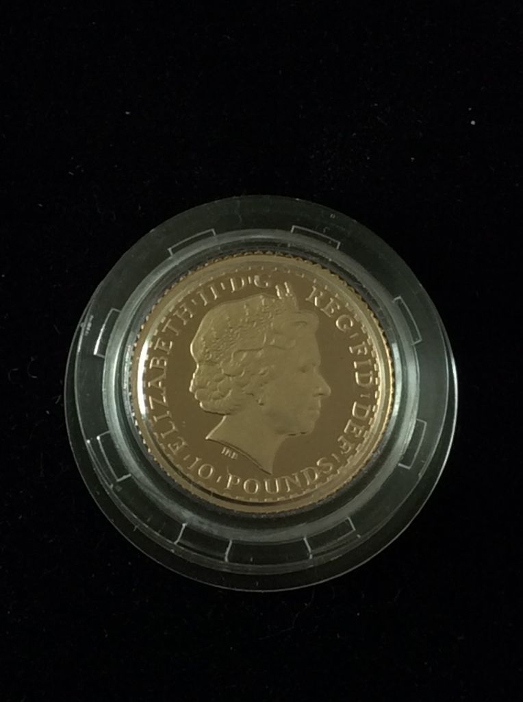 Britannia £10 Gold Proof - 1/10th Ounce  coin collectible - Main Image 2