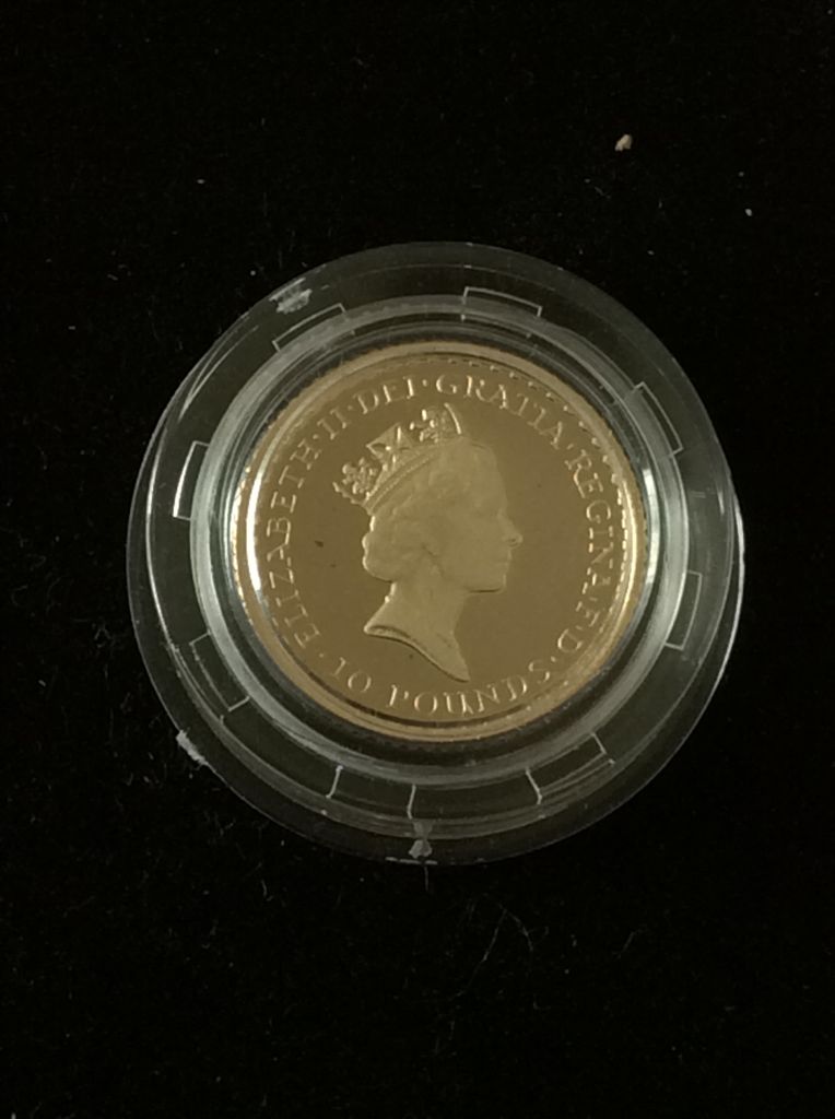 Britannia £10 Gold Proof - 1/10th Ounce  coin collectible - Main Image 2