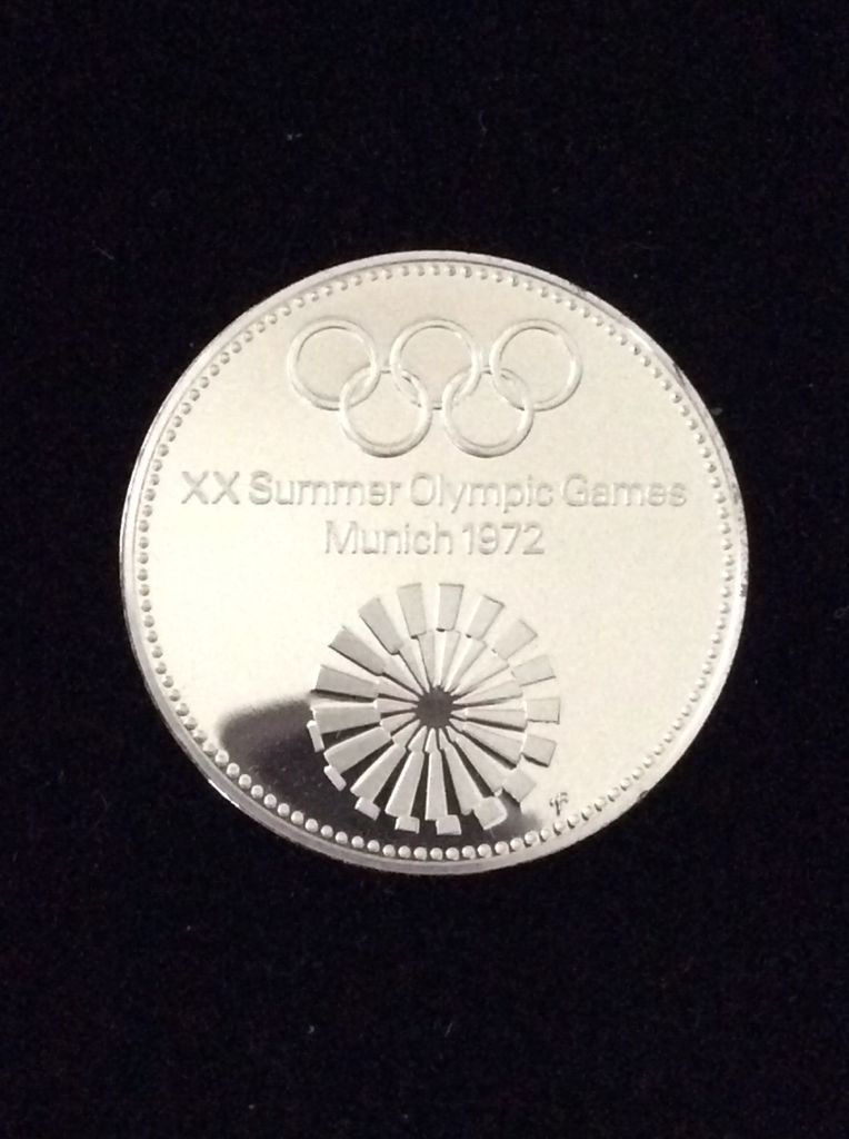 Munich Olympics - Gymnastics Medal  coin collectible - Main Image 2