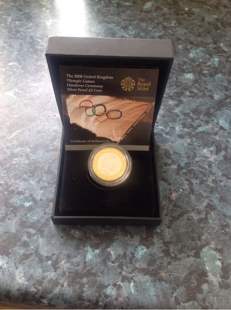 Olympic Games Handover Ceremony £2 Brilliant Uncirculated  coin collectible - Main Image 2