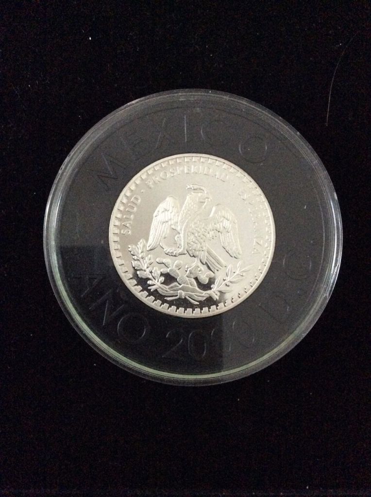 Mexican Millenium Silver Proof Medal  coin collectible - Main Image 2