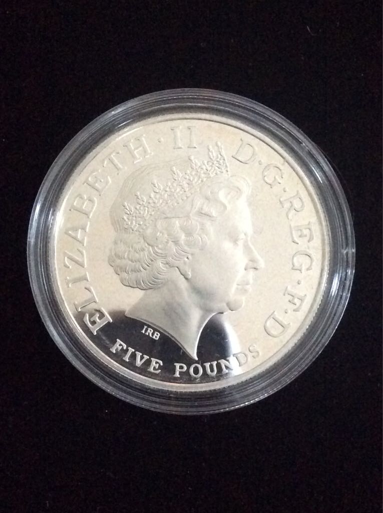 Entente Cordiale £5 Silver Proof  coin collectible - Main Image 2