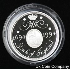 300th Anniversary Of The Bank Of England £2 Silver Proof  coin collectible - Main Image 1