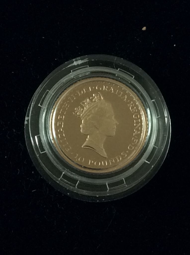 Britannia £10 Gold Proof - 1/10th Ounce  coin collectible - Main Image 2