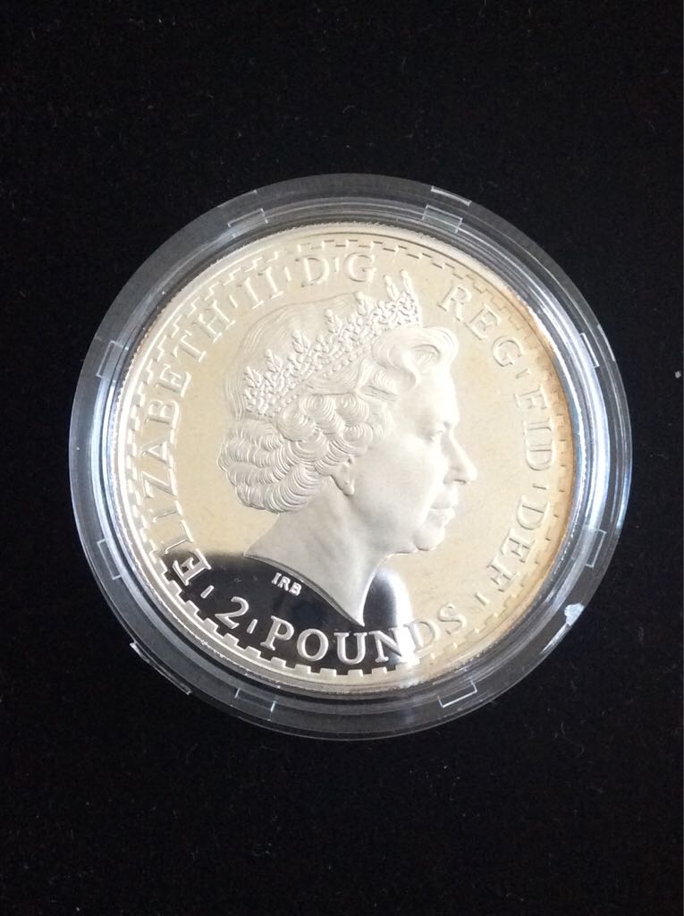 Britannia £2 Proof 1 Ounce  coin collectible - Main Image 2