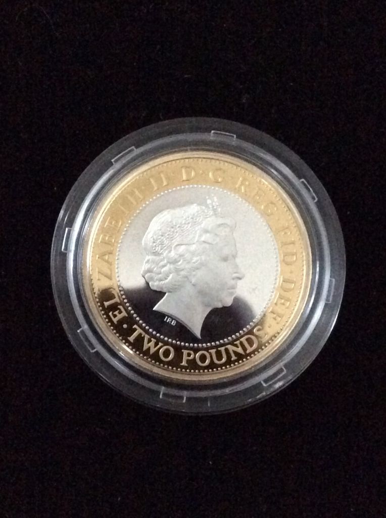 100th Anniversary Of The First World War £2 Silver Proof  coin collectible - Main Image 2