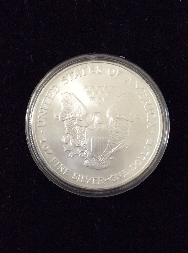 US Eagle Silver Bullion Colorised WTC 9/11 - 6th Anniversary  coin collectible - Main Image 2