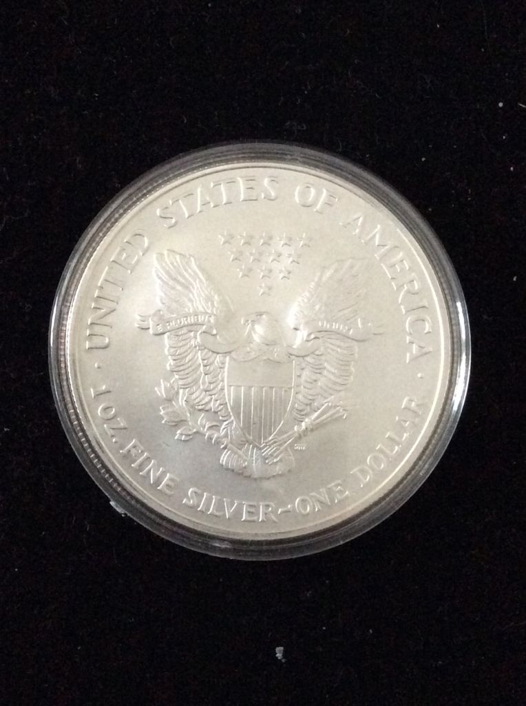 US Eagle Silver Bullion Colorised WTC 9/11 - 4th Anniversary  coin collectible - Main Image 2