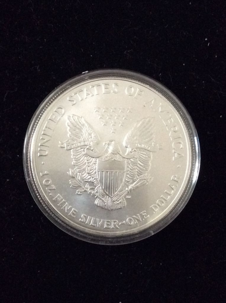 US Eagle Silver Bullion Colorised WTC 9/11 - 2nd Anniversary coin collectible - Main Image 2