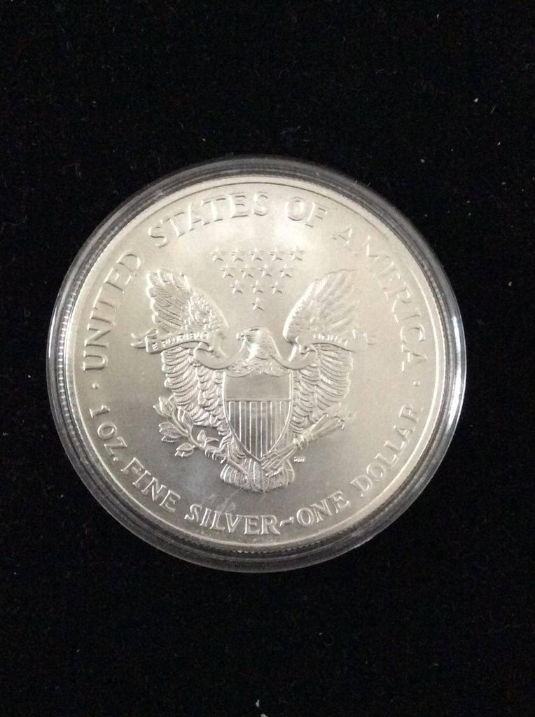 US Eagle Silver Bullion Colorised WTC 9/11 - 1st Anniversary  coin collectible - Main Image 2