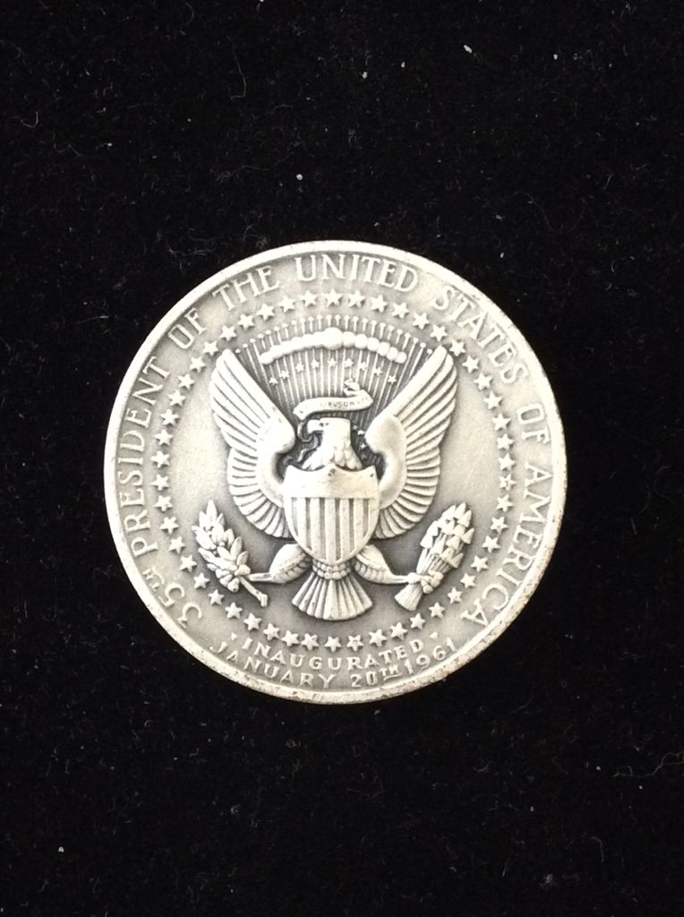 John Fitzgerald Kennedy Inauguration Medal  coin collectible - Main Image 2