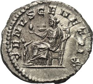 Iulia Domna Denar  coin collectible - Main Image 2