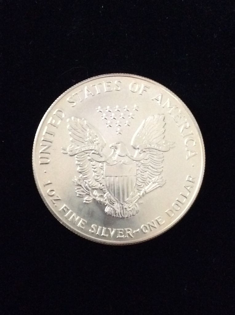 US Eagle Silver Bullion  coin collectible - Main Image 2
