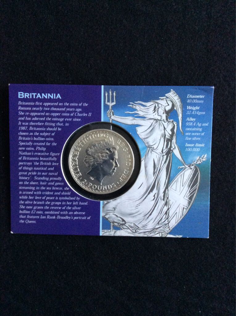 Britannia £2 Silver Bullion - Presentation Pack  coin collectible - Main Image 2