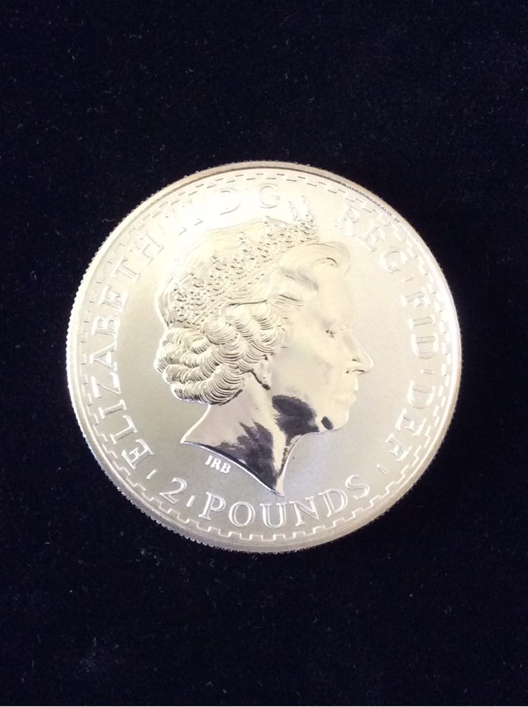 Britannia £2 Silver Bullion  coin collectible - Main Image 2