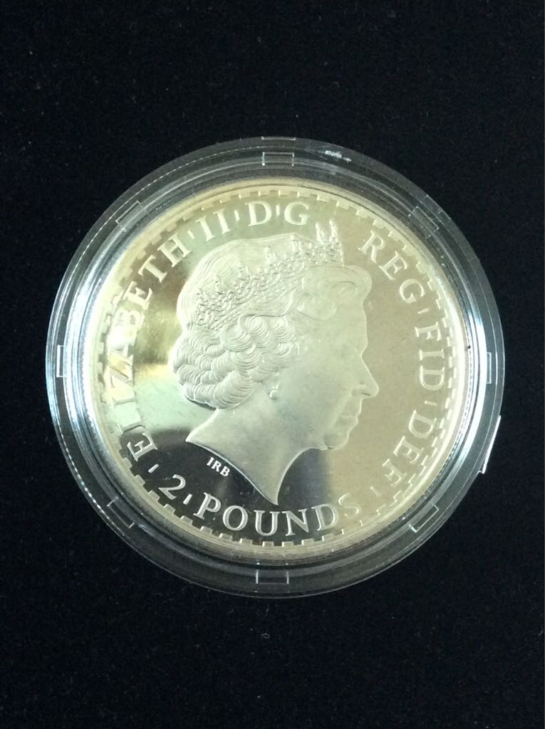 Britannia £2 Proof 1 Ounce  coin collectible - Main Image 2