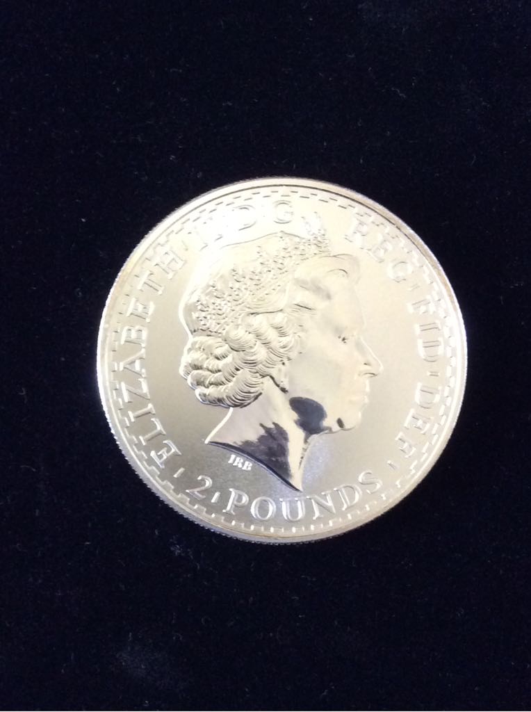 Britannia £2 Silver Bullion  coin collectible - Main Image 2