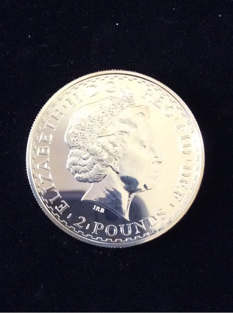 Britannia £2 Silver Bullion  coin collectible - Main Image 2