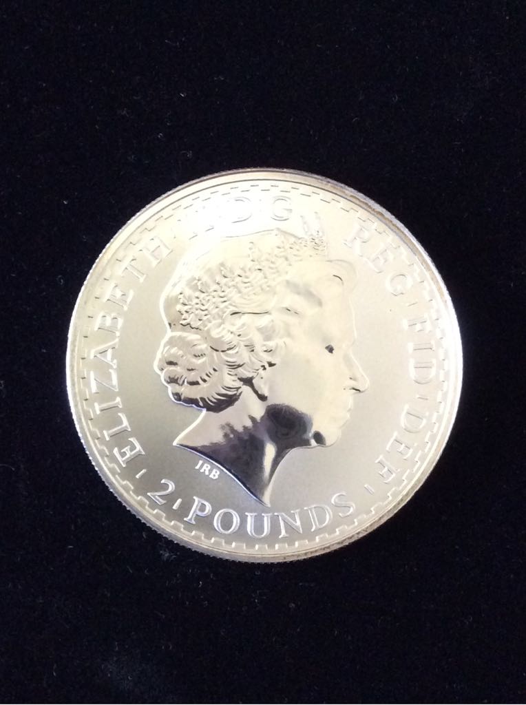 Britannia £2 Silver Bullion  coin collectible - Main Image 2