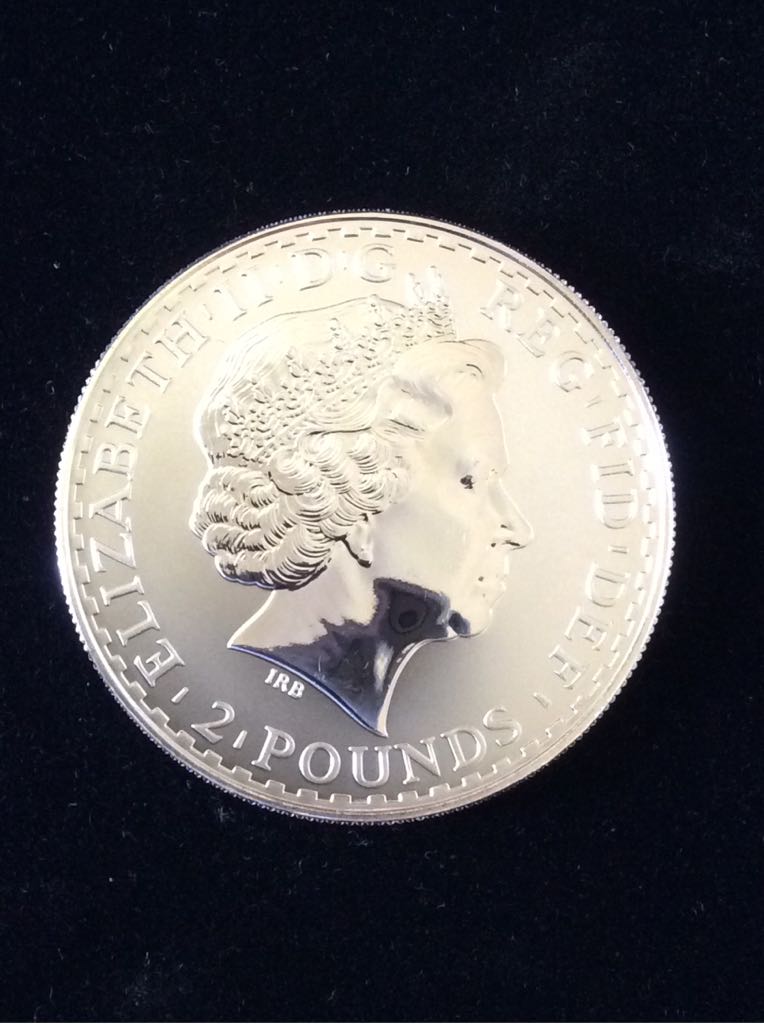 Britannia £2 Silver Bullion  coin collectible - Main Image 2