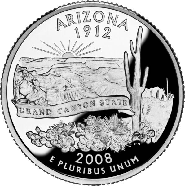 Arizona State Quarter P  coin collectible - Main Image 2