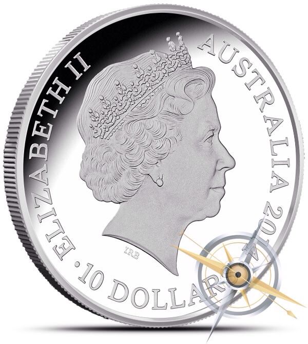 Standing On The Shoulders Of Giants £2 Silver Proof
