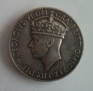 George VI Britannia Medal  coin collectible - Main Image 2