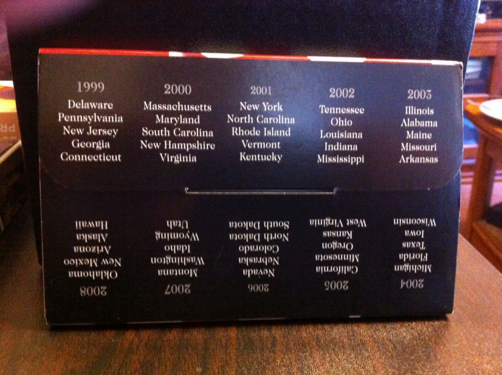 2000 Gold Edition State Quarter Collection  coin collectible - Main Image 2