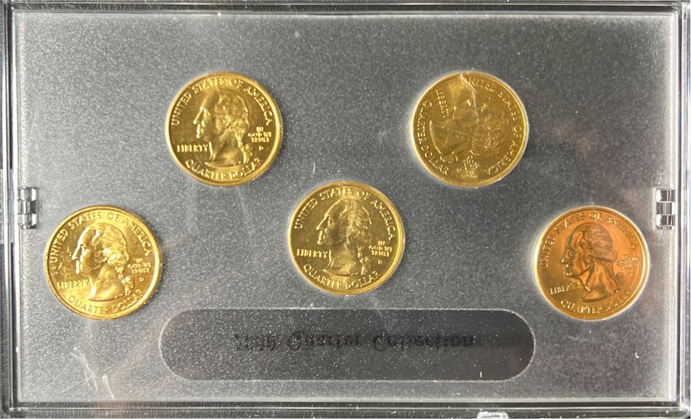 2000 Gold Edition State Quarter Collection  coin collectible - Main Image 4