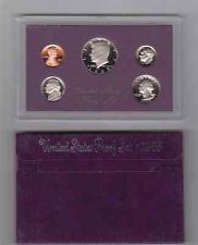 1985 Mint Proof Set  coin collectible - Main Image 2