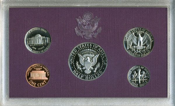 1990 Mint Proof Set  coin collectible - Main Image 2