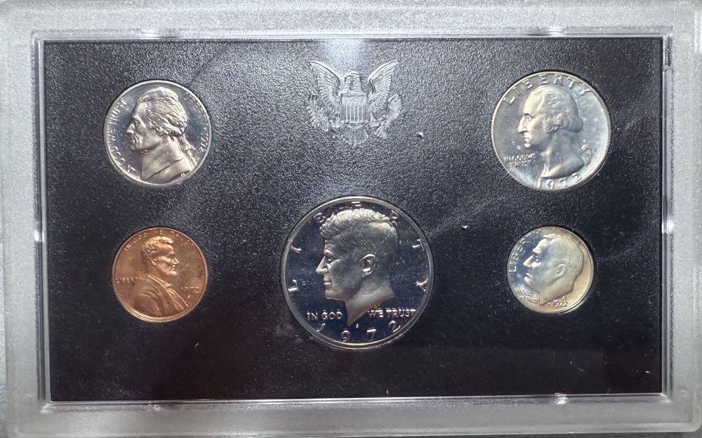 Standard 1972 US Mint Proof Set  coin collectible - Main Image 2